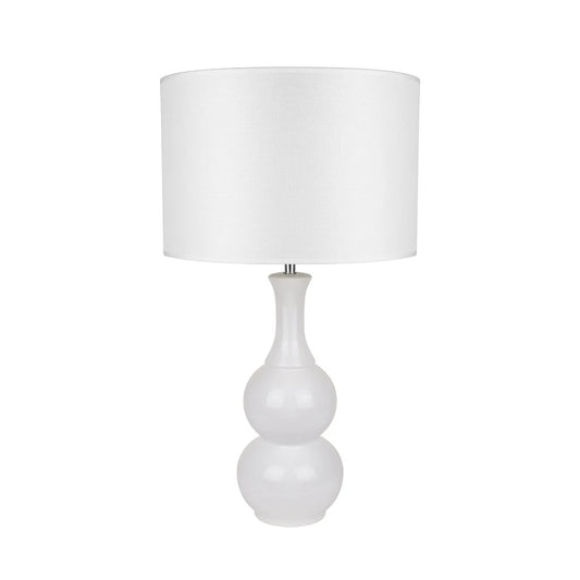 Pattery Barn Table Lamp - White - Home & Garden
