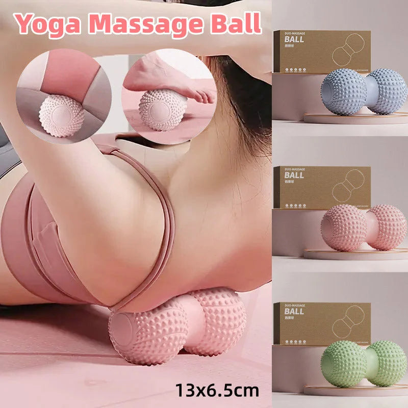 Peanut Massage Ball Foot and Muscle Relaxation Yoga Fitness