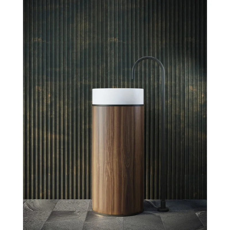 Pedestal Basin Tesoro Matt Black - Outdoor Recreation