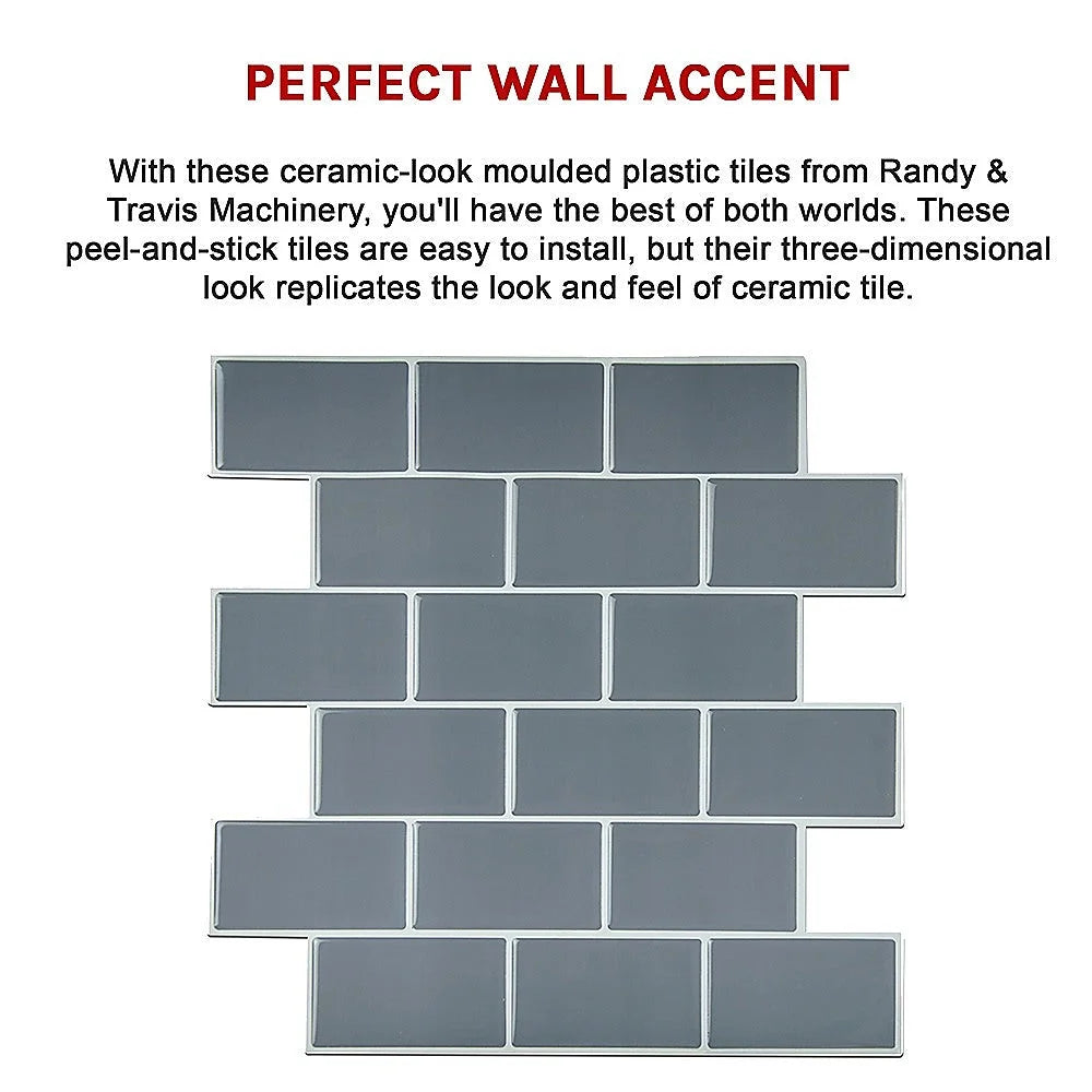 Peel stick wall with frame detail shown