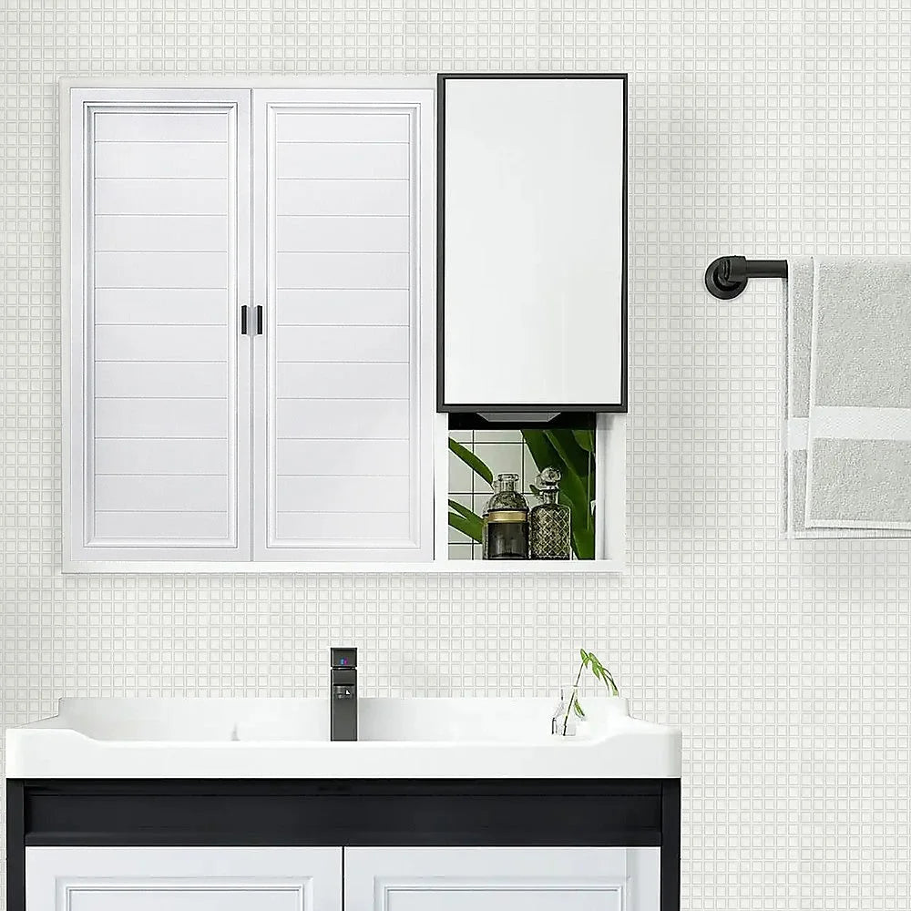 Peel and Stick Wall Tile 3D Stereoscopic Crystal White