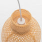 Pendant Lamp Bamboo Woven Cone Hanging Light Bell Shade