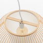 Pendant Lamp Natural Woven Bamboo Sphere Hanging Light Bell