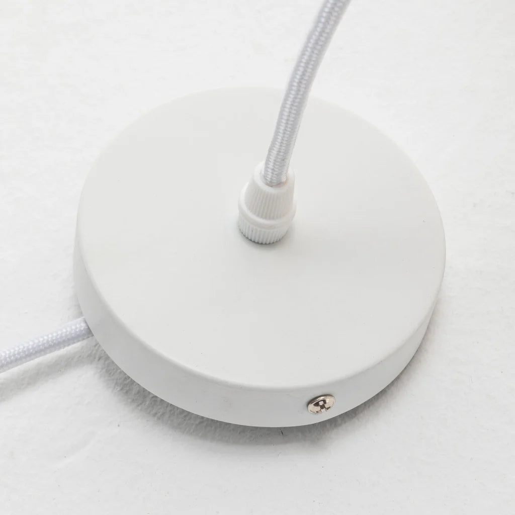 Pendant Lamp Natural Woven Bamboo Sphere Hanging Light Bell