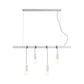 Pendant Light Bikkel 4 Lights White - Home & Garden