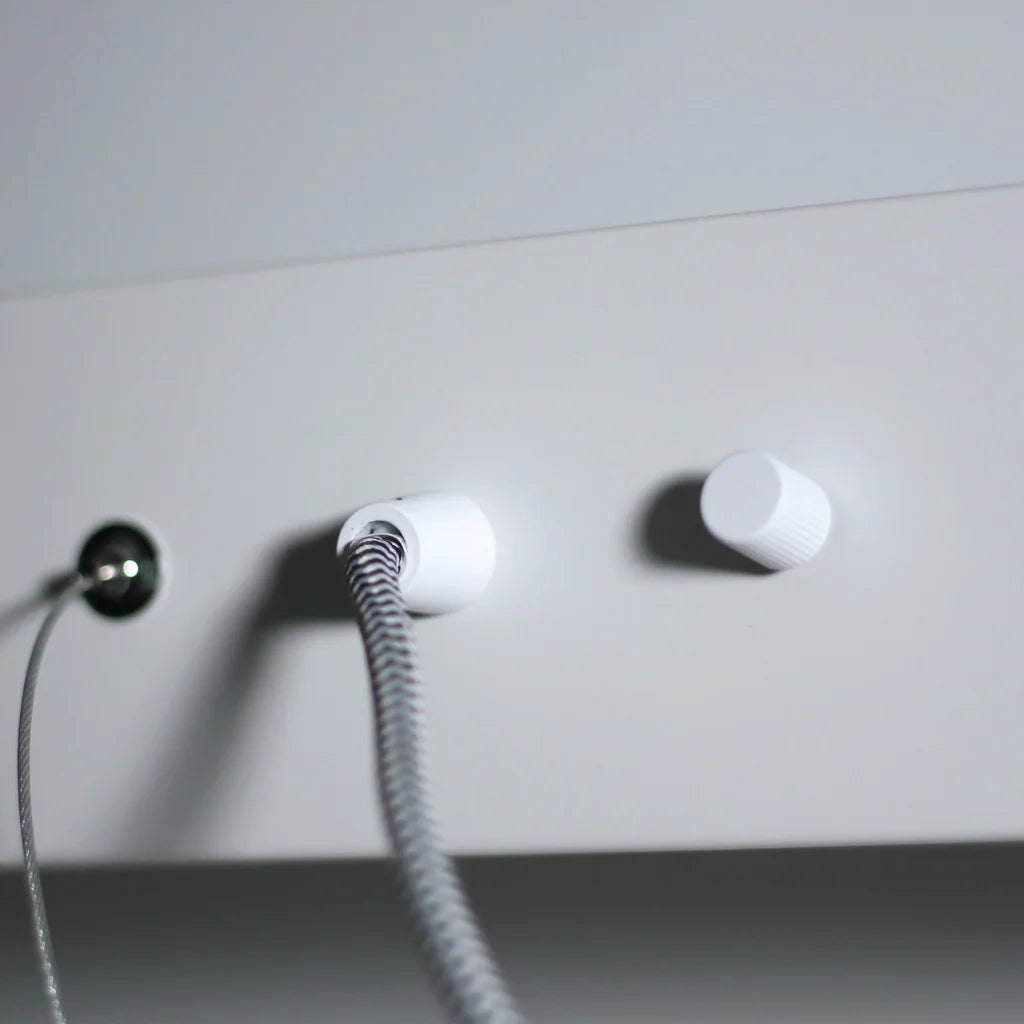 Pendant Light Bikkel 4 Lights White - Home & Garden