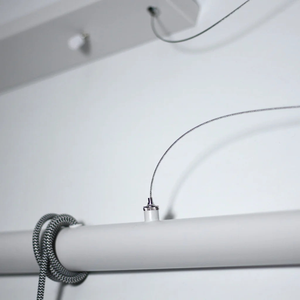 Pendant Light Bikkel 4 Lights White - Home & Garden