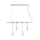 Pendant Light Bikkel 4 Lights White - Home & Garden