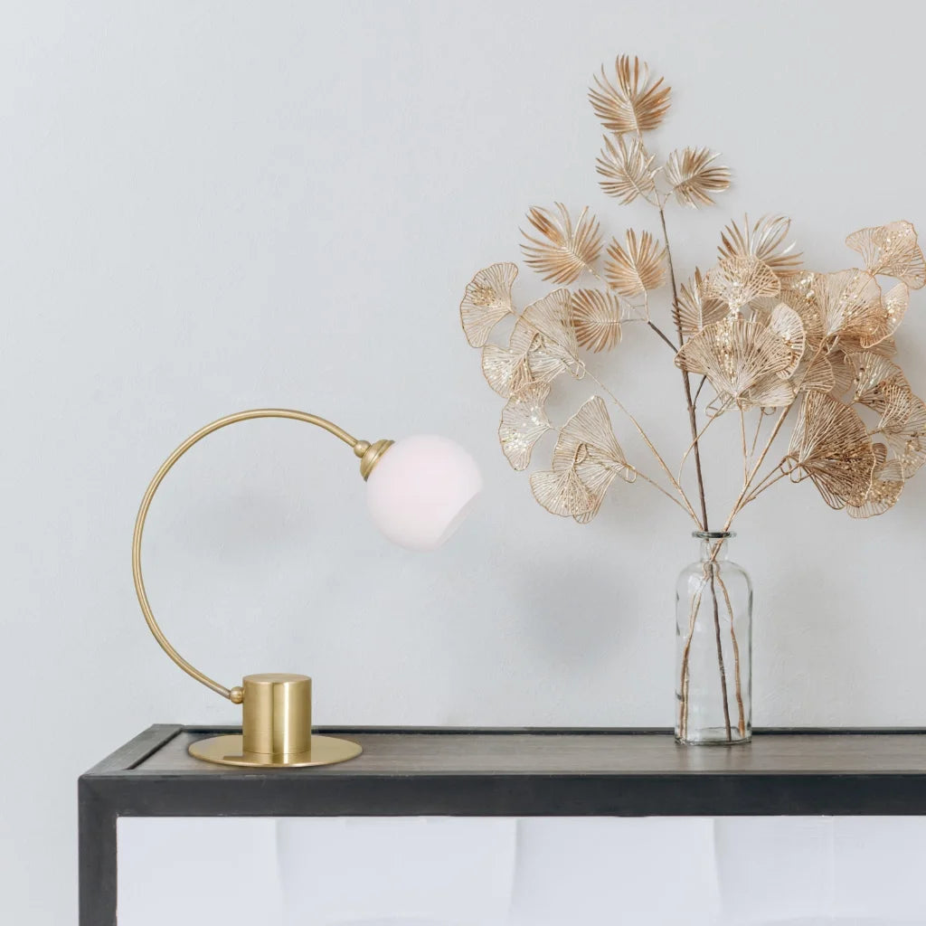 Penelope Touch Table Lamp - Antique Brass - Home & Garden >