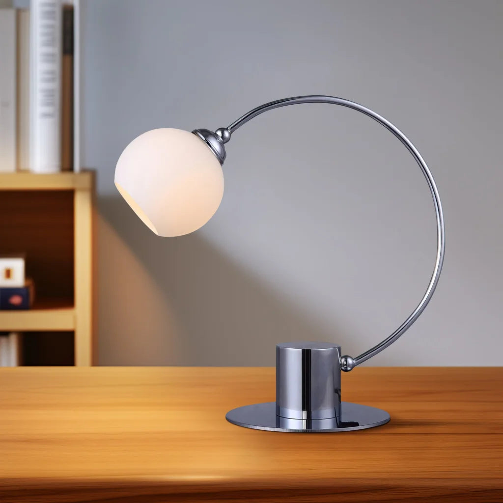 Penelope Touch Table Lamp - Chrome - Home & Garden >