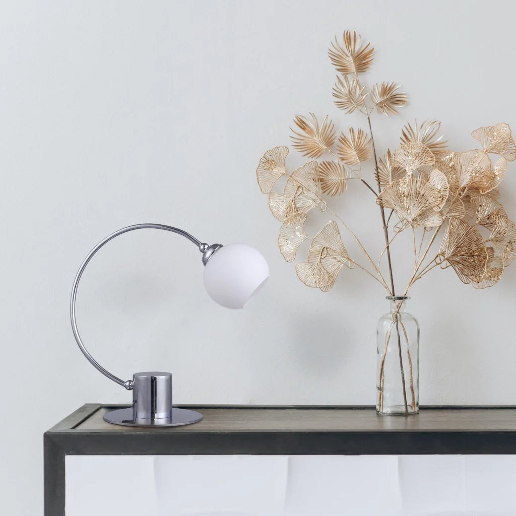 Penelope Touch Table Lamp - Chrome - Home & Garden >