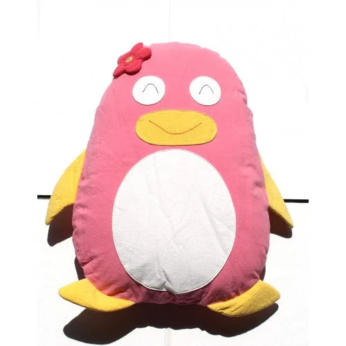 Penguin Cuddling Cushion - Pink - Toys