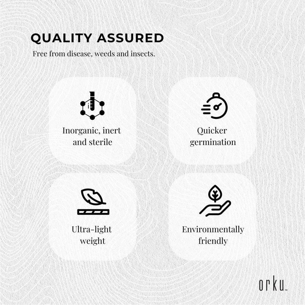 Perlite Coarse 20L Premium Soil Expanded Medium for Plants