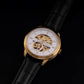Peroz Automatic Men’s Watch - Black Leather - Fashion >
