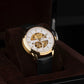 Peroz Automatic Men’s Watch - Black Leather - Fashion >
