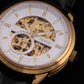 Peroz Automatic Men’s Watch - Black Leather - Fashion >