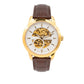 Peroz Automatic Men’s Watch - Brown Leather - Fashion >