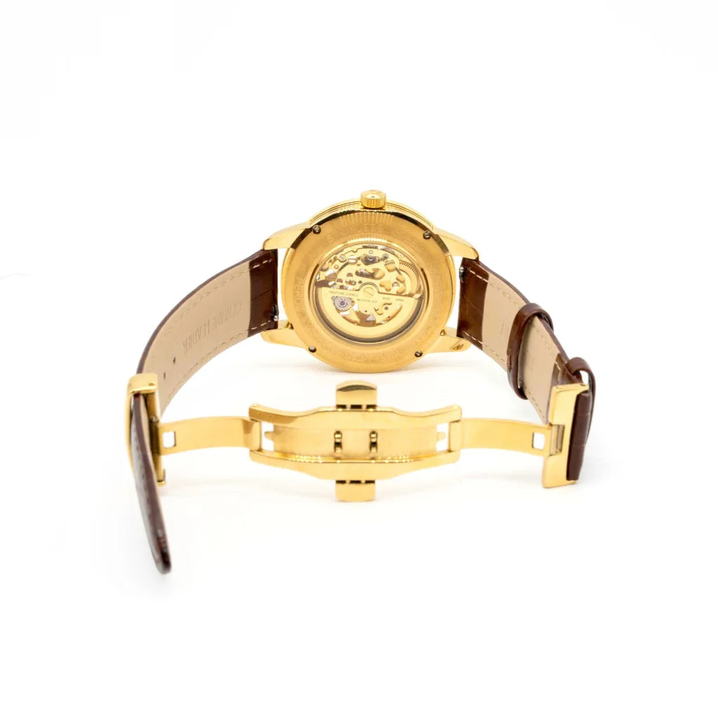 Peroz Automatic Men’s Watch - Brown Leather - Fashion >