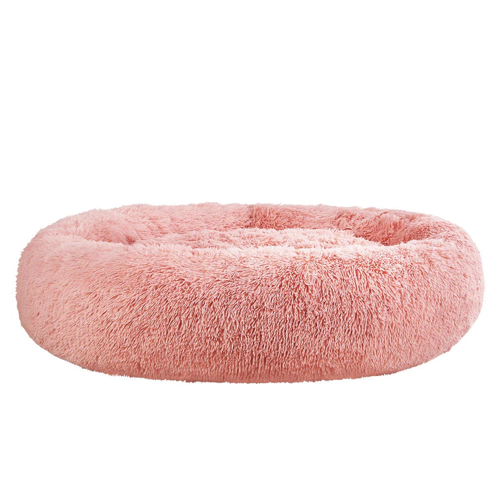 Pet Bed Dog Cat Calming Bed Extra Large 110cm - Pink