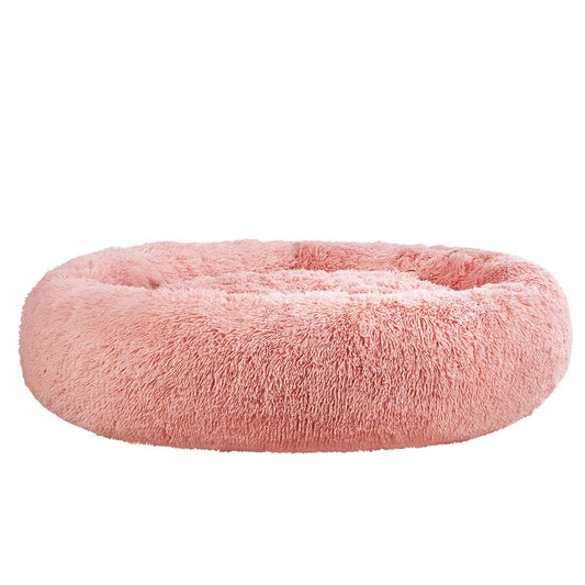 Pet Bed Dog Cat Calming Bed Extra Large 110cm - Pink