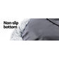 Charcoal 90cm pet bed dog with component details and storage context