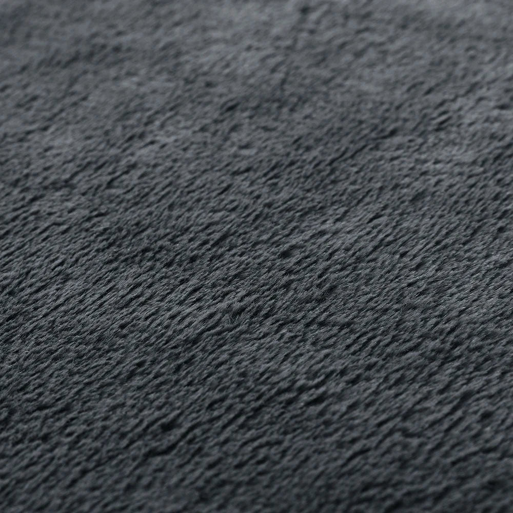 Grey pet bed dog with key surfaces and edge shape