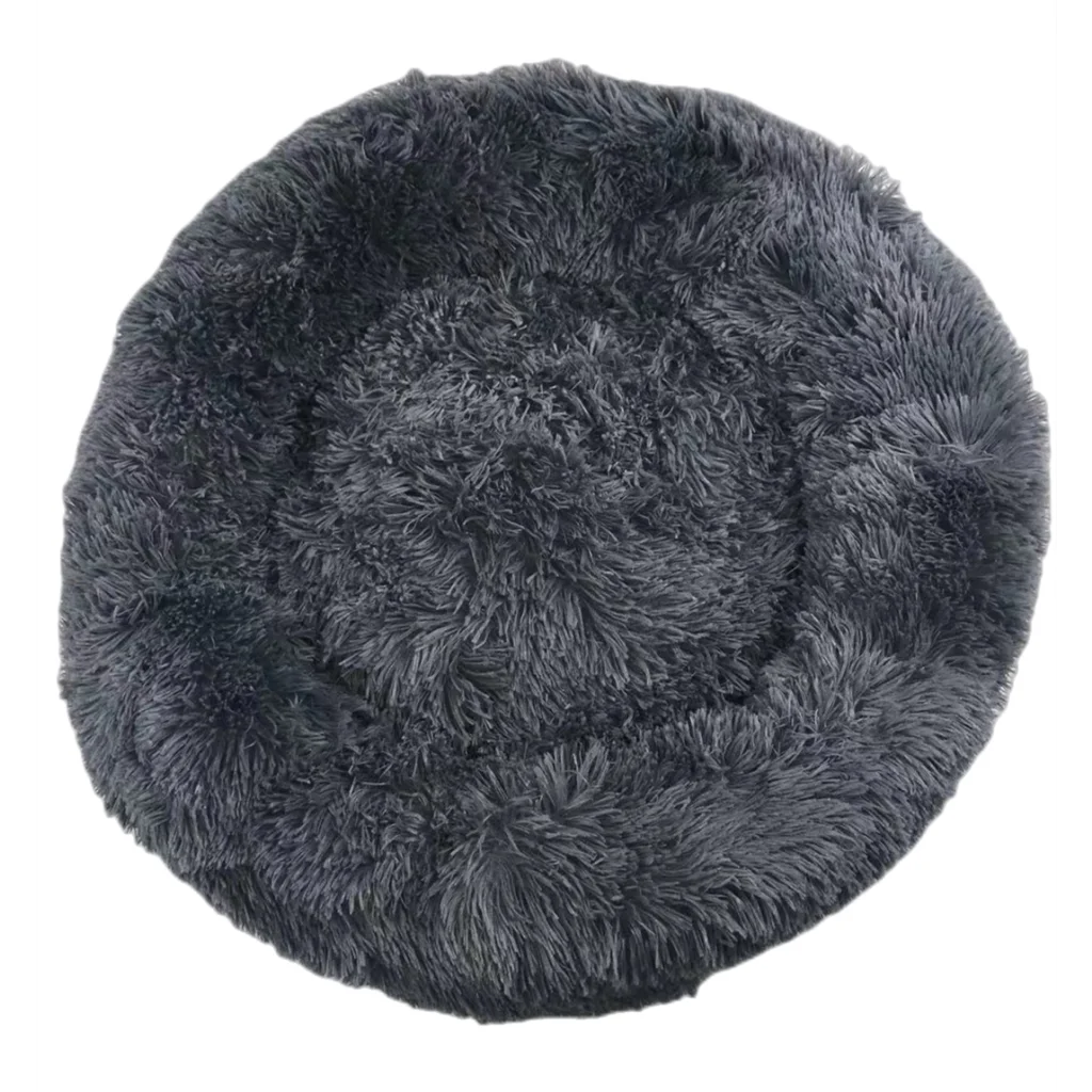 Pet Bed Medium Round Plush Cat Dog Comfy Puppy Bedding