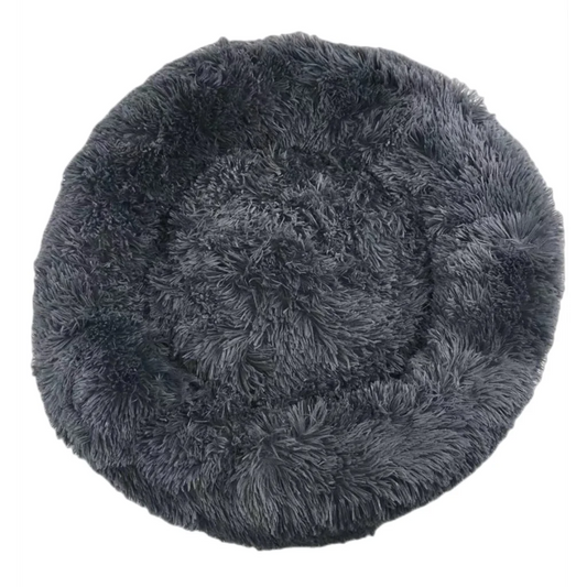 Pet Bed Medium Round Plush Cat Dog Comfy Puppy Bedding