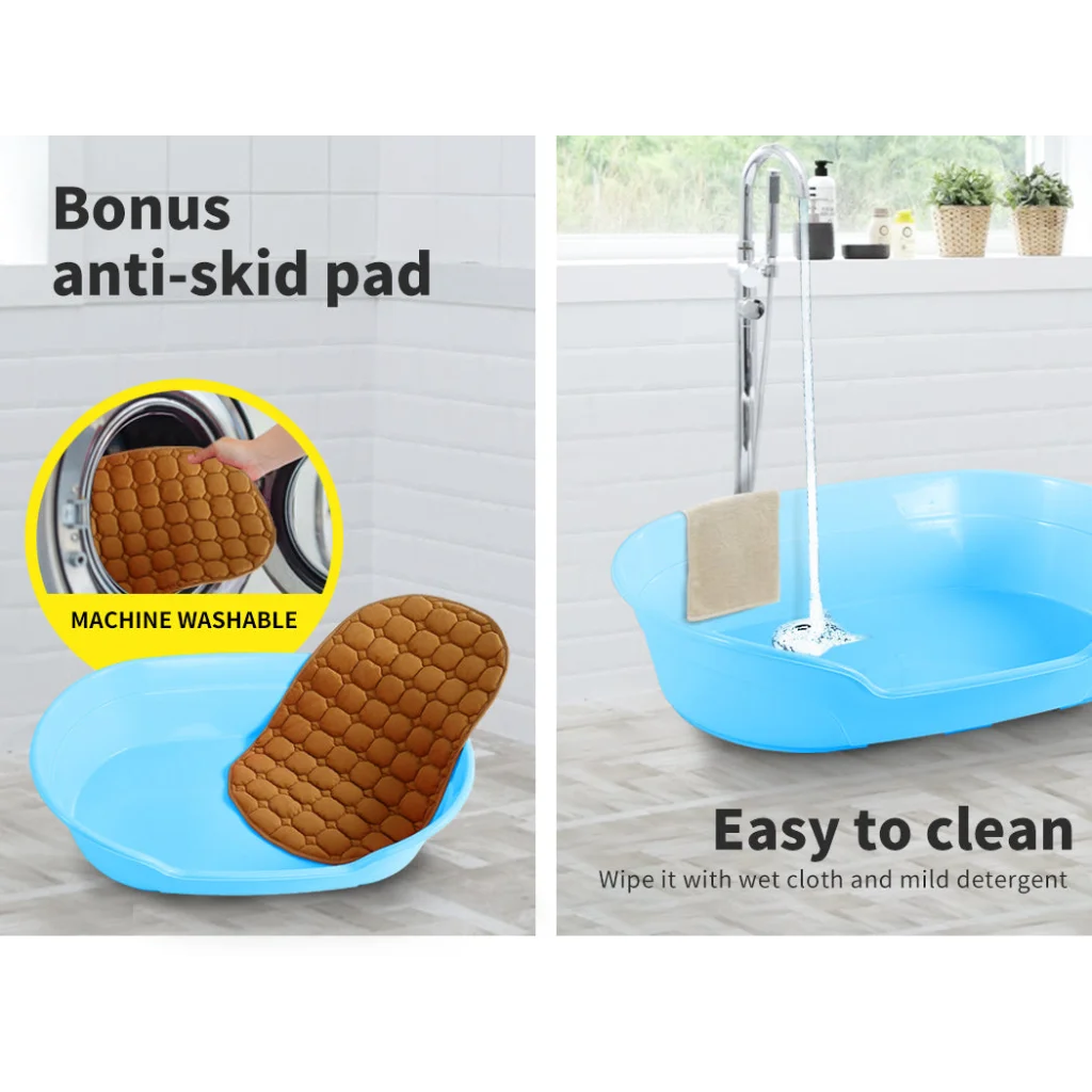 Pet Bed Small Plastic Dog Bedding Sleeping Resting Washable