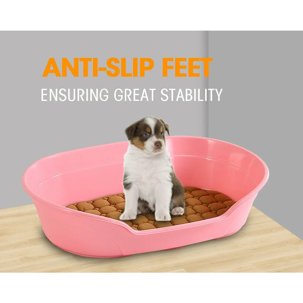 Pet Bed Small Plastic Dog Bedding Sleeping Resting Washable
