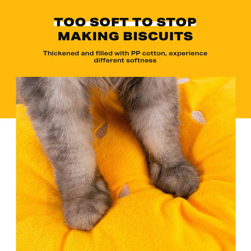 Pet Bed Washable Hamburger for Cats and Dogs - Pet Care