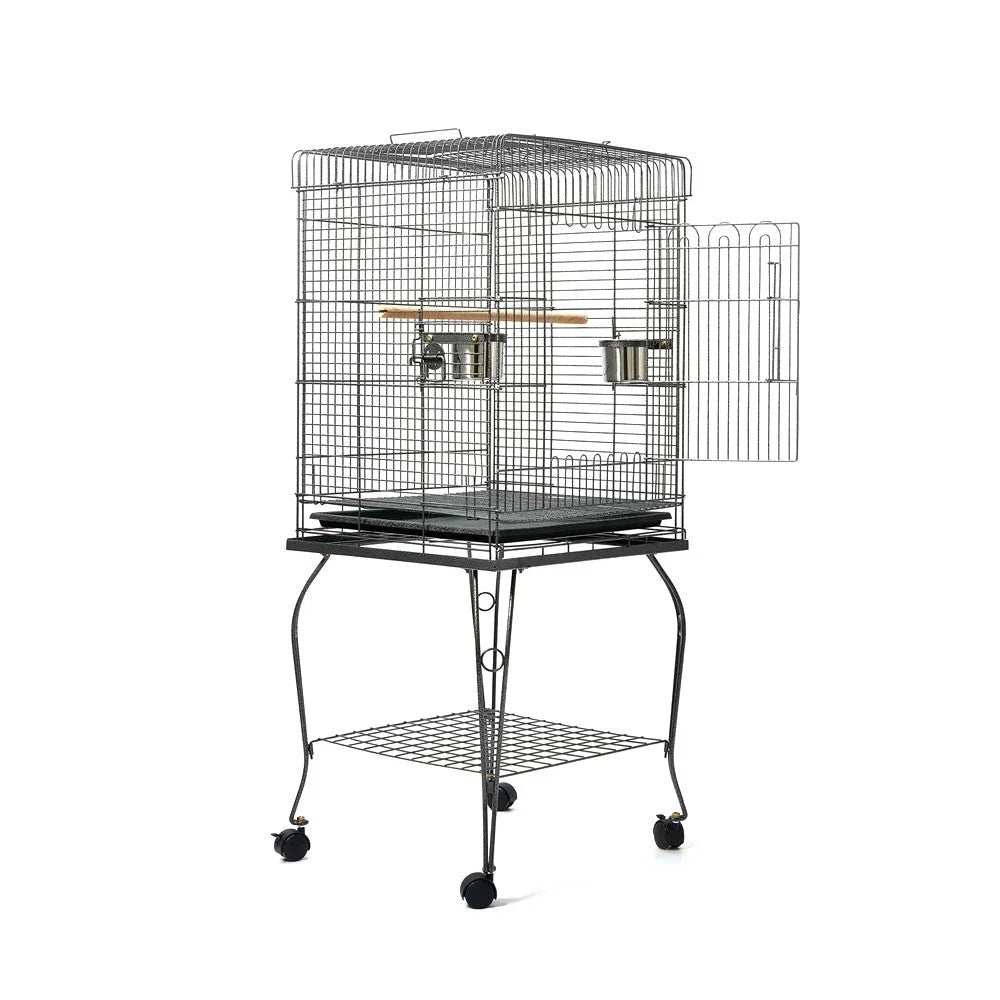 Pet Bird Cage Parrot Canary Aviary 148 cm - Pet Care