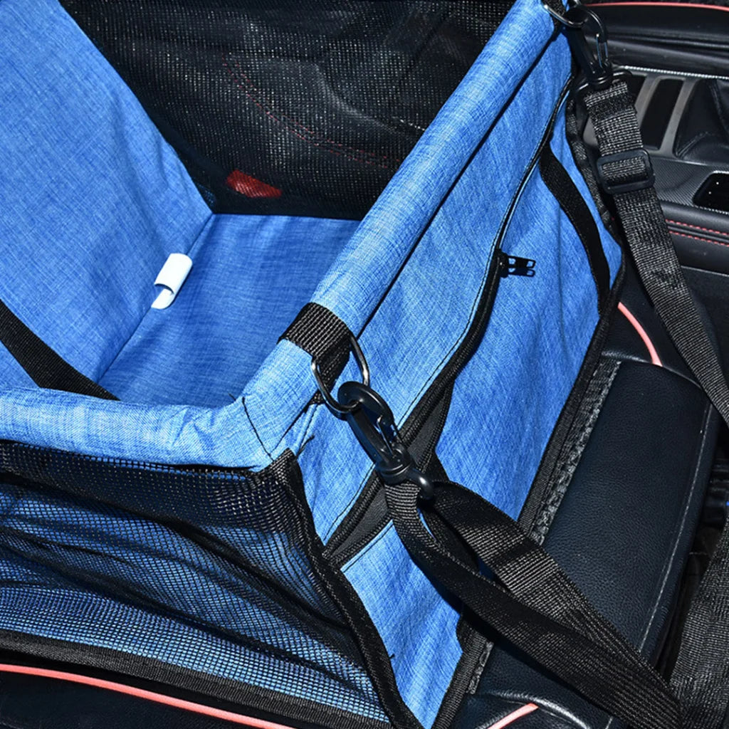 Pet Booster Car Seat Premium Waterproof Breathable Mesh Safety Travel Portable Dog Carrier Bag