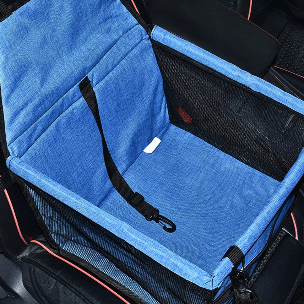 Pet Booster Car Seat Premium Waterproof Breathable Mesh Safety Travel Portable Dog Carrier Bag