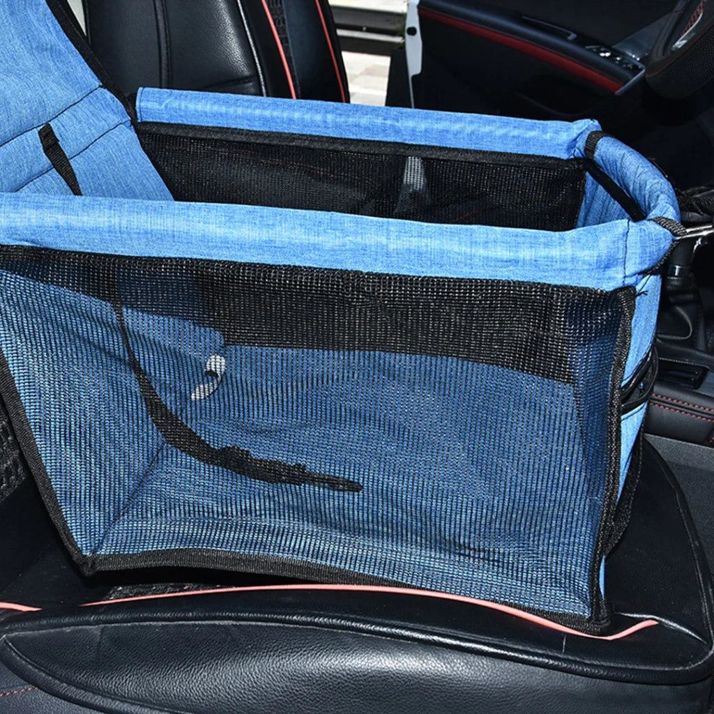 Pet Booster Car Seat Set of 2 Premium Waterproof Breathable Mesh Safety Travel Portable Dog Carrier Bag