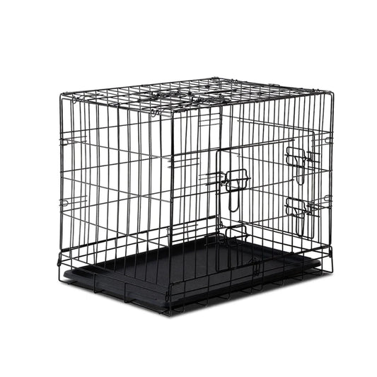 Pet Cage 24in Black - Dog Supplies