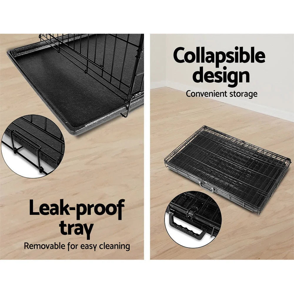 Pet Cage 36in Black - Dog Supplies