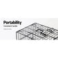 Pet Cage 48in Black dog supplies 264