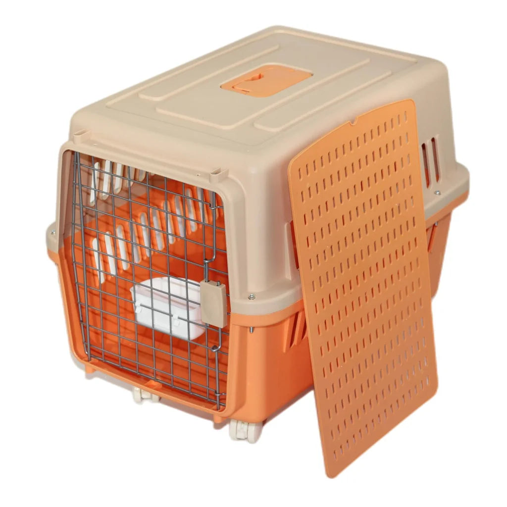 Pet Carrier Airline Cage Large Dog Cat Crate Rabbit