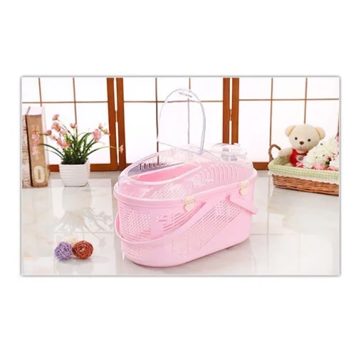 Pet Carrier Cage Dog Cat Rabbit Guinea Pig Ferret with Mat
