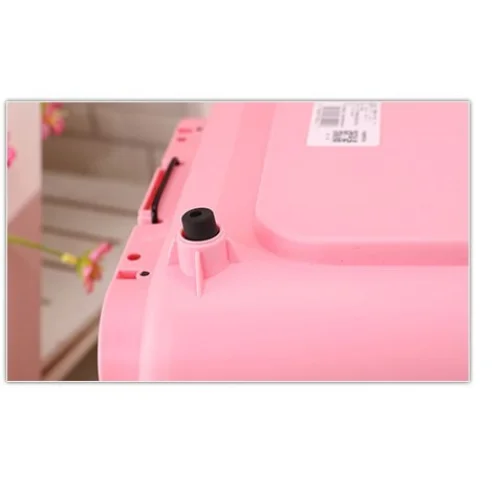 Pet Carrier Portable Plastic Dog Cat Travel Cage with Tray