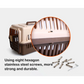 Pet Carrier Small Dog Cat Rabbit Crate Airline Cage