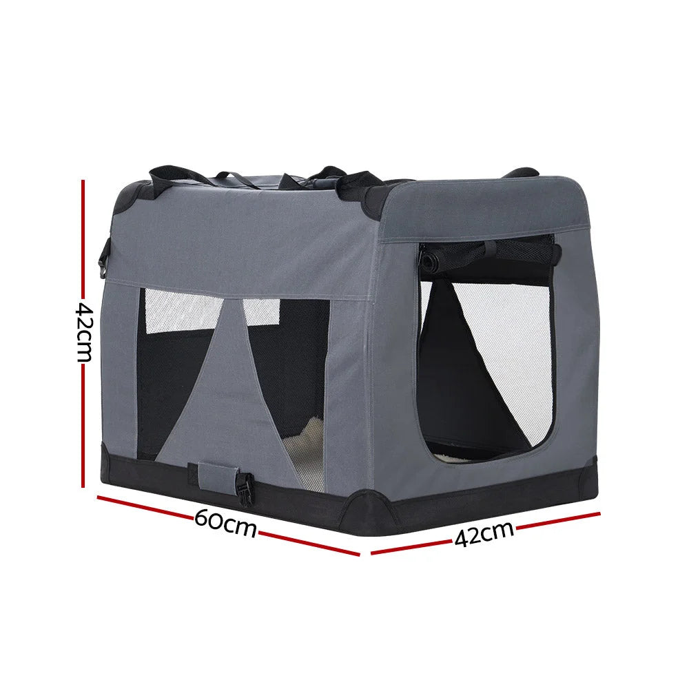 60x42cm dog kennel for sheltered pet resting space