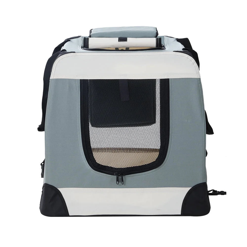 Pet Carrier Soft Crate Dog Cat Travel 90x61CM Portable