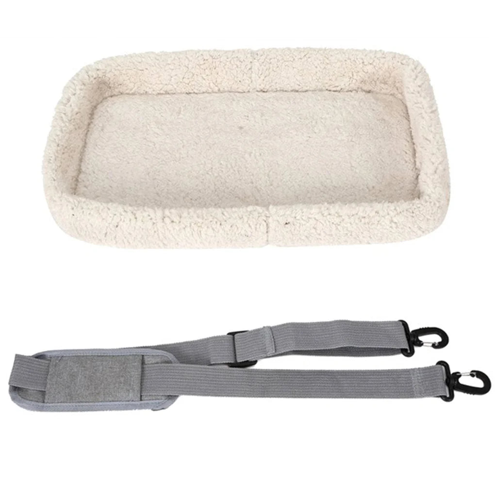 Pet Carrier Travel Bag for Cats & Small Dogs with Cozy Bed