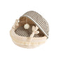 Pet Cat Bed Plush Cave Sleeping Nest Tent Soft Warm House