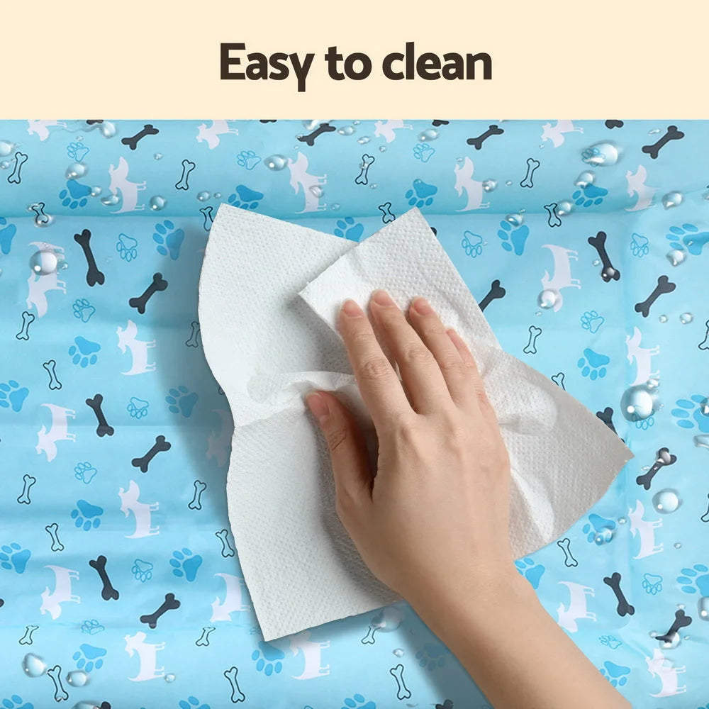 Pet Cooling Mat Gel Self-Cool Dog Cat Puppy Pad Large Bed