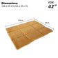 Pet Cushion Mat Dog Cat Pad 42inch - Beige
