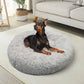 Pet Dog Bed Bedding Warm Plush Round Comfortable Dog Nest
