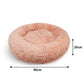 Pet Dog Bedding Warm Plush Round Comfortable Nest Comfy